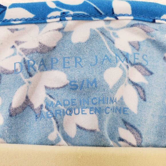 Draper James Floral Ruffle Hem Shift Dress Size S/M - Picture 3 of 6